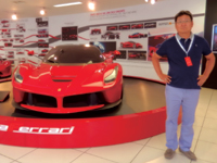 Furuichi with Ferrari