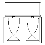 バッチ方式の機械