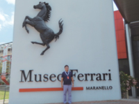 At Ferrari Headquarters