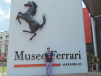 At Ferrari Headquarters