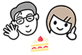 高橋さんとちーちょんとケーキ 高橋さんとちーちょんとケーキ